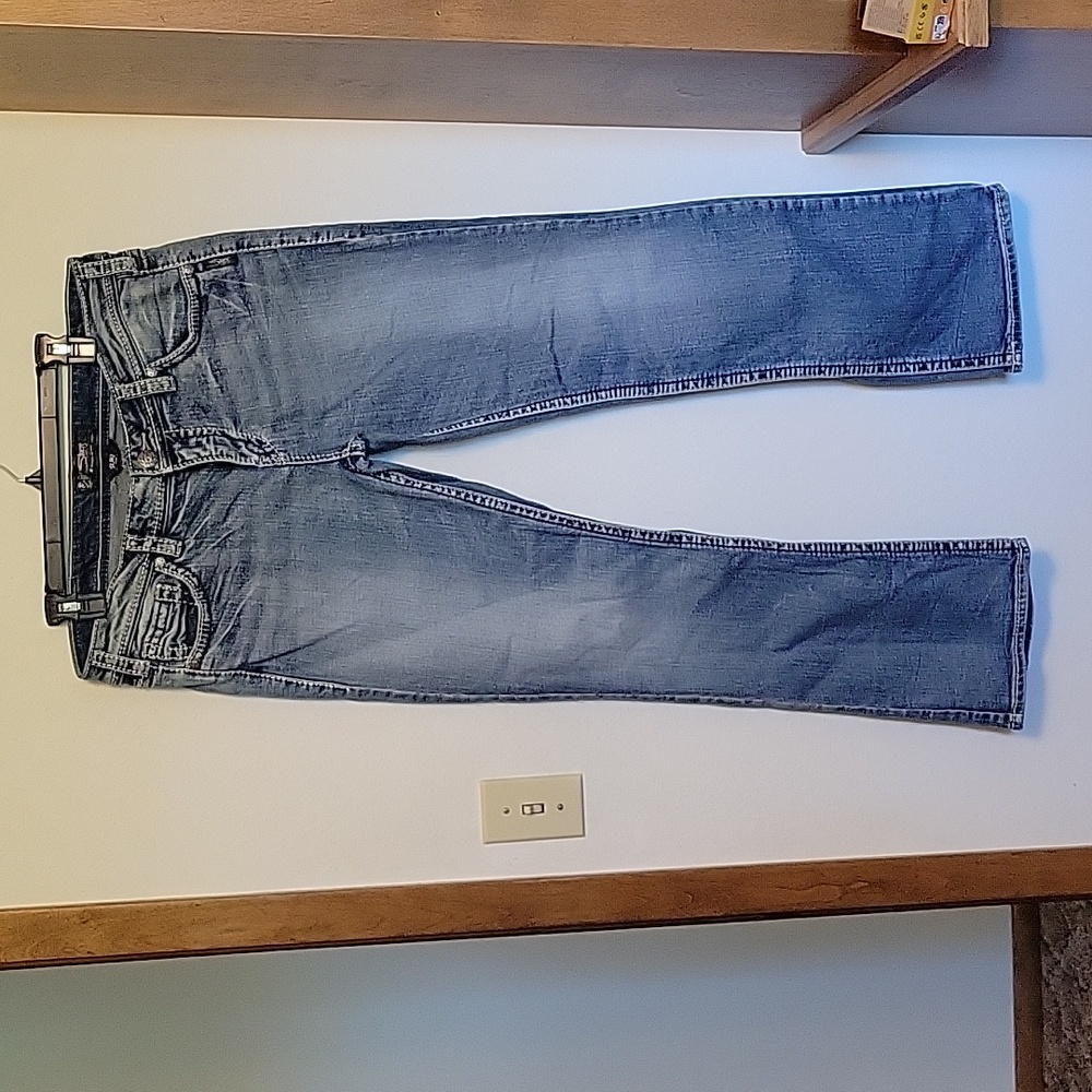 Silver suki waist 33 length 31 demin jeans.